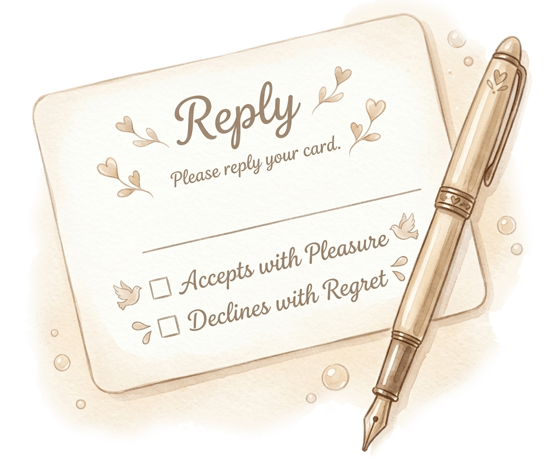 RSVP illustration